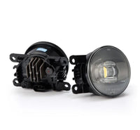 AlphaRex Universal Acura/Ford/Honda/Subaru/Nissan DoubleTap Dual Color LED Proj Fog Lights - Wt/Ambr - My Store