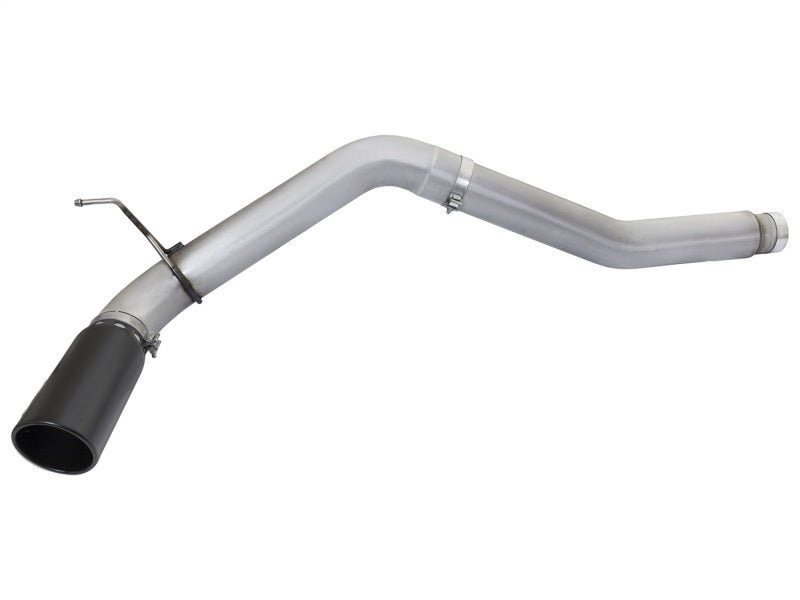 aFe Atlas Exhaust 5in DPF - Back Al Steel 2016 Nissan Titan XD V8 - 5.0L Black Tip - My Store