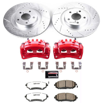 compare product Power Stop 04-06 Subaru Baja Front Z26 Street Warrior Brake Kit w/Calipers