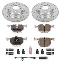 Power Stop 1995 BMW 740i Rear Z26 Street Warrior Brake Kit - My Store