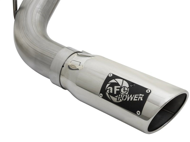 aFe MACH Force - Xp 2 - 1/2in Cat - Back Exhaust System w/ Polished Tip 16 - 17 Nissan Titan XD V8 5.6L - My Store
