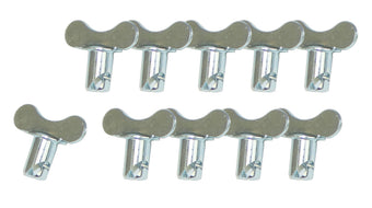 compare product Moroso Quick Fastener - Butterfly Head - 5/16in x .400in - Steel - 10 Pack