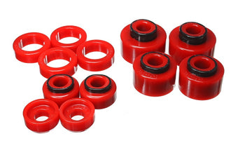 compare product Energy Suspension 05-07 Ford F250/F350 2/4WD Red Body Mount Set