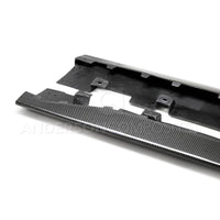 Anderson Composites 2020 Ford Mustang Shelby GT500 Carbon Fiber Rocker Panel Splitters - My Store