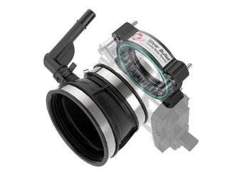 compare product aFe 2020 Vette C8 Silver Bullet Aluminum Throttle Body Spacer / Works With Factory Intake Only - Blk