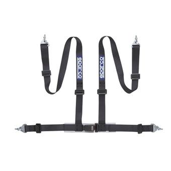 compare product Sparco Belt 2 Inch Black 4Pt Snap-In