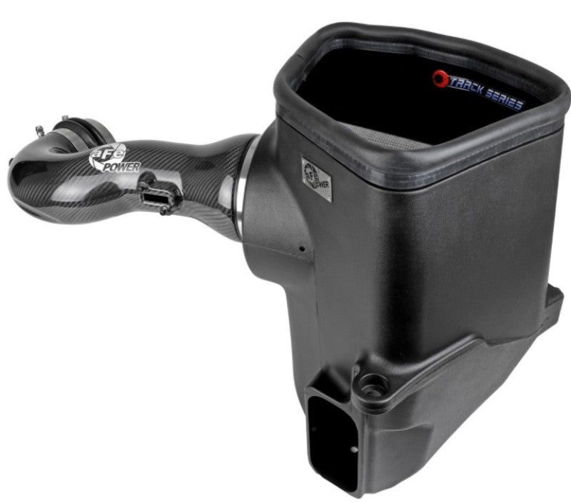 aFe 19 - 21 GM Trucks 5.3L/6.2L Track Series Carbon Fiber Cold Air Intake System W/ Pro Dry S Filters - My Store