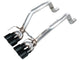 AWE Tuning 05 - 07 C6 Chevrolet Corvette 6.0L Track Edition Axle - Back Exhaust w/ Diamond Black Tips - My Store