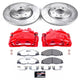 Power Stop 03 - 05 Cadillac CTS Front Z26 Street Warrior Brake Kit w/Calipers - My Store
