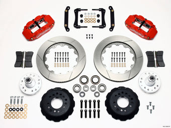 compare product Wilwood Narrow Superlite 6R Front Hub Kit 14.00in Red 79-81 Camaro