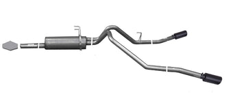 compare product Gibson 03-06 Toyota Tundra SR5 4.7L 2.5in Cat-Back Dual Extreme Exhaust - Black Elite