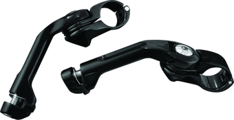 compare product Kuryakyn Tour Tech 6in Back Arms With 1-1/4in Clamps Without Pegs Black