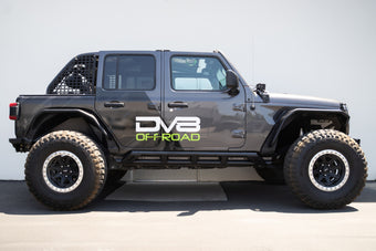 compare product DV8 Offroad 18-23 Jeep Wrangler JL 4 Door FS-15 Series Rock Sliders
