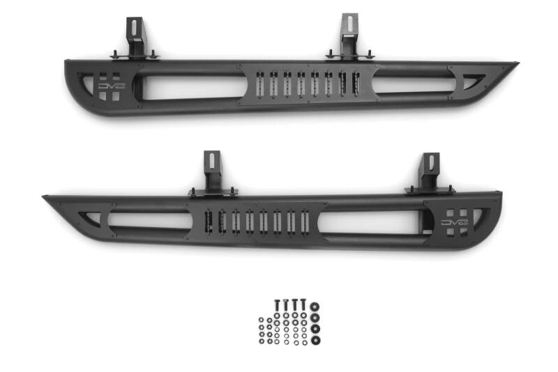 DV8 Offroad 07 - 18 Jeep Wrangler JK 2 Door Body/Pinch Weld Mounted Side Steps - My Store