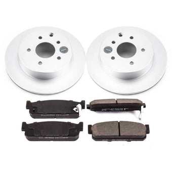 compare product Power Stop 93-97 Infiniti J30 Rear Z17 Evolution Geomet Coated Brake Kit