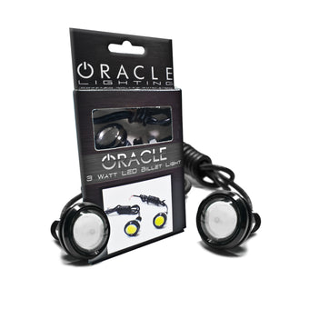 compare product Oracle 3W Universal Cree LED Billet Lights - Amber