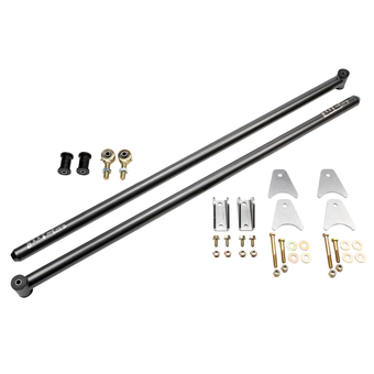 compare product Wehrli 99-10 Ford / 94-22 RAM Univ RCLB/CCSB/ECSB 60in. Traction Bar Kit - WCFab Red