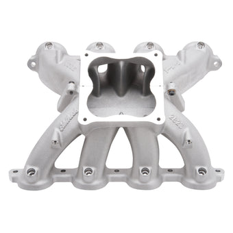 compare product Edelbrock Chevy LSR SB Super Victor Dominator Carburetor Intake Manifold