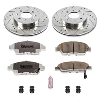 Power Stop 03 - 05 Honda Civic Front Z26 Street Warrior Brake Kit - My Store