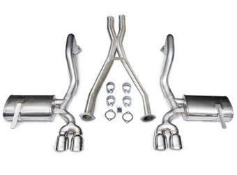 compare product Corsa 1997-2004 Chevrolet Corvette C5 Z06 5.7L V8 Polished Xtreme Cat-Back + XO Exhaust