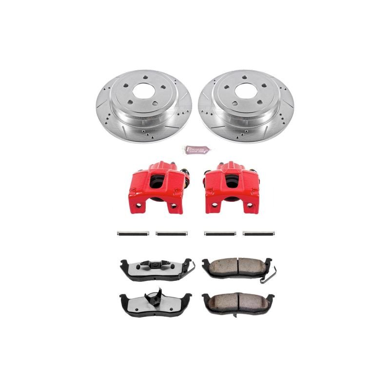 Power Stop 04 - 10 Infiniti QX56 Rear Z36 Truck & Tow Brake Kit w/Calipers - My Store