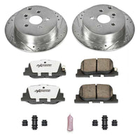 Power Stop 03 - 06 Pontiac Vibe Rear Z26 Street Warrior Brake Kit - My Store