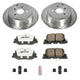 Power Stop 03 - 06 Pontiac Vibe Rear Z26 Street Warrior Brake Kit - My Store