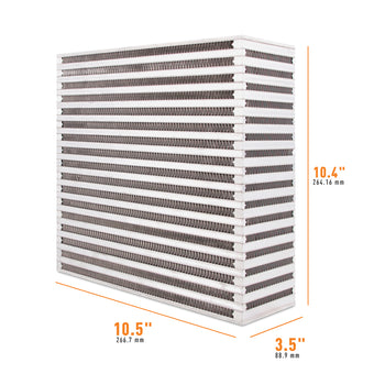 compare product Mishimoto Universal Air-to-Air Intercooler Core - 10.5in / 10.4in / 3.5in