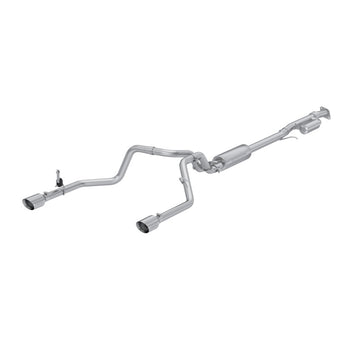 compare product MBRP 2019+ Chevrolet Silverado 1500 / 2019+ GMC Sierra 1500 T304 SS 3in Armor Pro Cat-Back Exhaust
