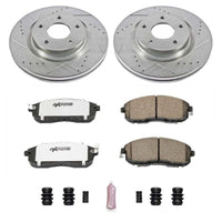 Power Stop 07 - 13 Nissan Altima Front Z26 Street Warrior Brake Kit - My Store