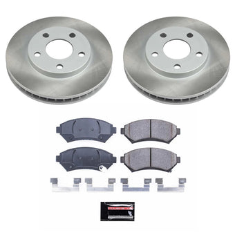 compare product Power Stop 97-98 Pontiac Trans Sport Front Semi-Coated Rotor Kit