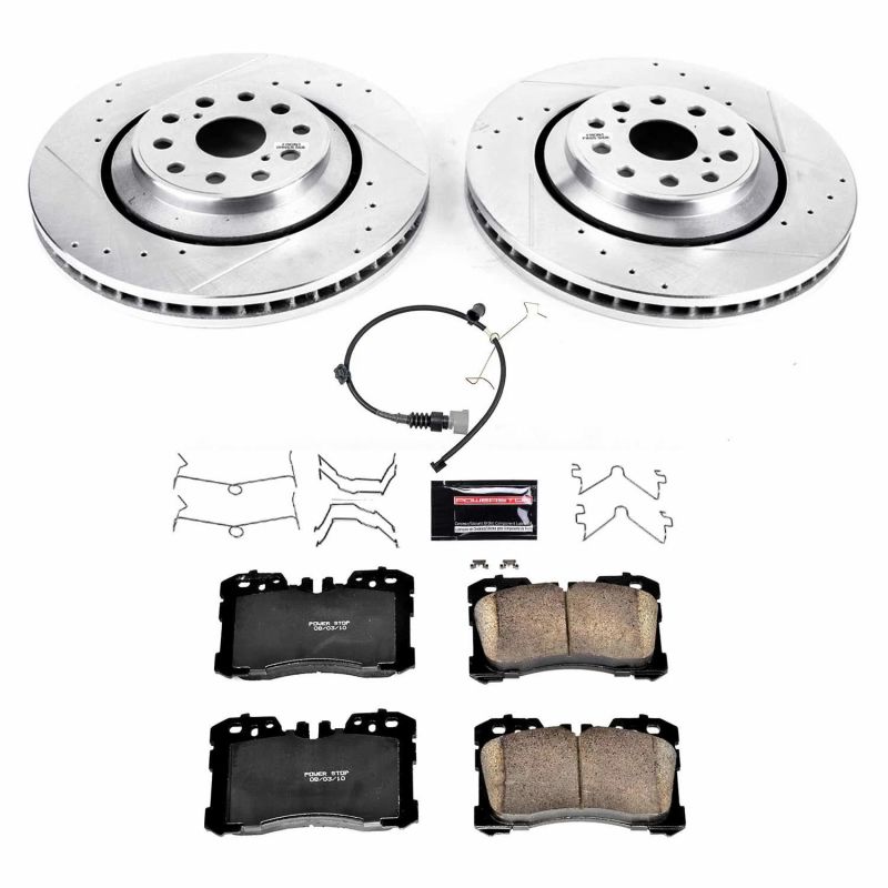 Power Stop 18 - 19 Lexus LS500 Front Z23 Evolution Sport Brake Kit - My Store