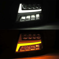 AlphaRex 07 - 13 Toyota Tundra / 08 - 17 Sequoia PRO - Series Projector Headlights Chrome w/Seq. Sig. + DR - My Store