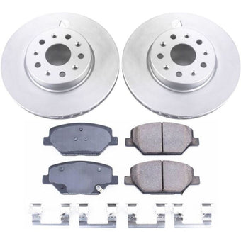 compare product Power Stop 16-19 Chevrolet Camaro Front Z17 Evolution Geomet Coated Brake Kit