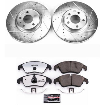 compare product Power Stop 09-11 Audi A4 Front Z26 Street Warrior Brake Kit