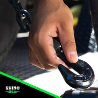 Rhino USA Lasso Straps; Basket Straps - Black - My Store