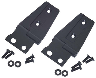 compare product Kentrol 07-18 Jeep Wrangler JK Hood Hinge Pair - Textured Black