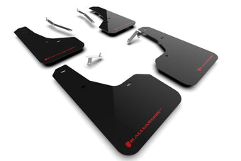 compare product Rally Armor 22-24 Subaru Forester & Wilderness Black UR Mud Flap w/Red Logo