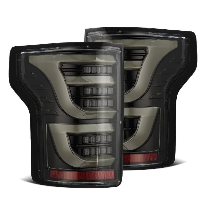 AlphaRex 15 - 20 Ford F150 Luxx - Series LED Tail Lights Alpha - Black - My Store