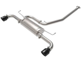 compare product aFe POWER Takeda 19-21 Toyota RAV4 L4-2.5L 304SS CB Exhaust w/ Black Tips