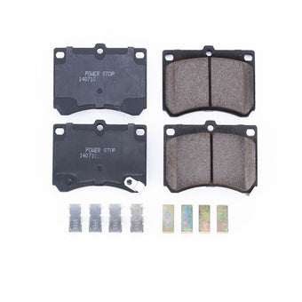 compare product Power Stop 91-03 Ford Escort Front Z17 Evolution Ceramic Brake Pads w/Hardware