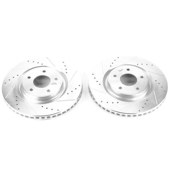 compare product Power Stop 14-19 Nissan Rogue Front Evolution Drilled & Slotted Rotors - Pair