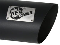 aFe MACHForce XP Exhausts Tips SS - 304 EXH Tip 4In x 7Out x 18L Bolt - On (blk) - My Store