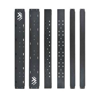 compare product Westin Overland Cargo Rails 45in - Textured Black