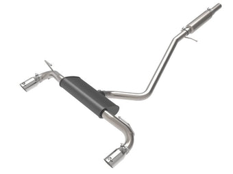 compare product aFe Ford Bronco Sport 21-22 L3-1.5L (t)/L4-2.0L (t) Vulcan Cat-Back Exhaust System-Polished Tips