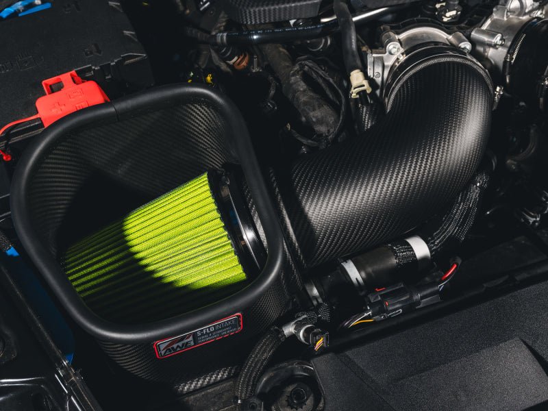 AWE Tuning 24 - 26 Ford S650 Mustang GT/Dark Horse S - FLO Carbon Intake - My Store