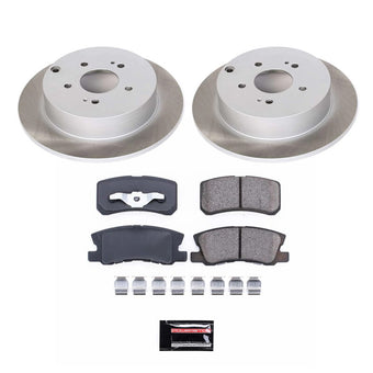 compare product Power Stop 10-11 Mitsubishi Endeavor Rear Semi-Coated Rotor Kit