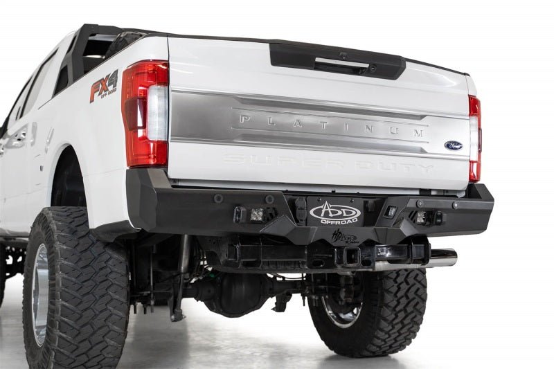 Addictive Desert Designs 17 - 20 Ford Super Duty Bomber HD Rear Bumper w/ Mounts For Cube Lights - My Store