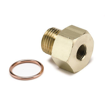 compare product Autometer Metric Oil Pressure Adapter - 1/8in NPT to M16x1.5