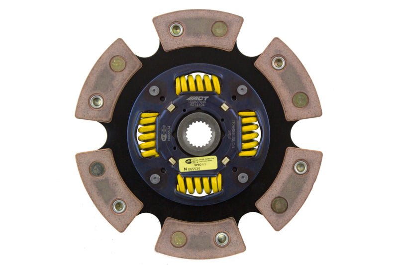 ACT 1993 Hyundai Elantra 6 Pad Sprung Race Disc - My Store